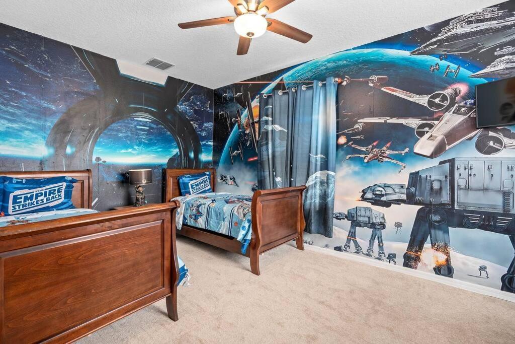 Lakeview W/8 Bedroom 5 Kingsuite 3 Miles To Disney Kissimmee Buitenkant foto