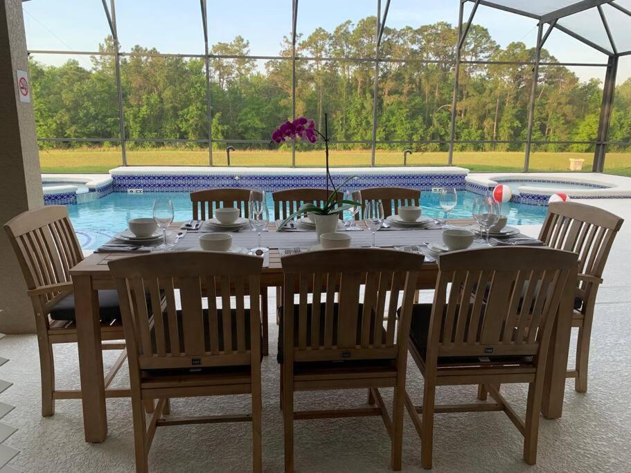 Lakeview W/8 Bedroom 5 Kingsuite 3 Miles To Disney Kissimmee Buitenkant foto