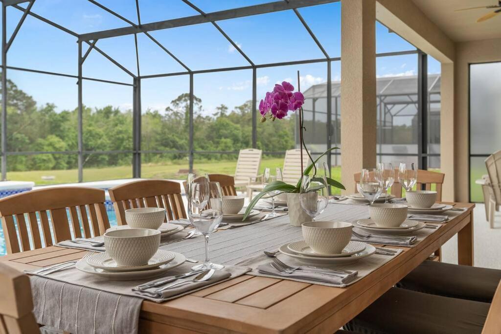 Lakeview W/8 Bedroom 5 Kingsuite 3 Miles To Disney Kissimmee Buitenkant foto