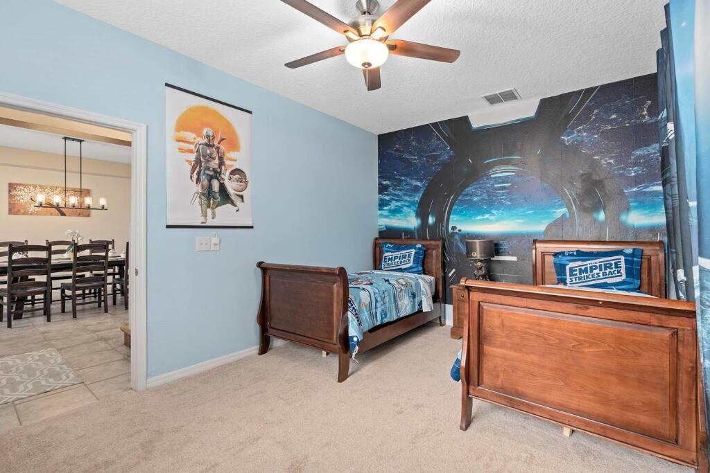 Lakeview W/8 Bedroom 5 Kingsuite 3 Miles To Disney Kissimmee Buitenkant foto